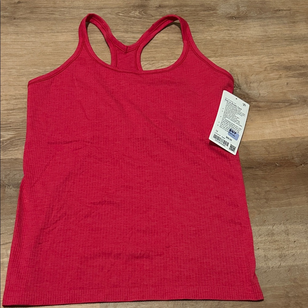LULULEMON Ebb to Street Tank sz 12